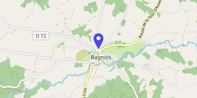 Carte OpenStreetMap — 3 rue de la mairie, Bagnols