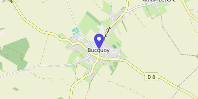 Carte OpenStreetMap — 21 rue Dierville, Bucquoy