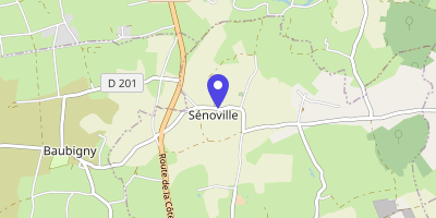 Carte OpenStreetMap — 21 route de l'Épivent, Sénoville