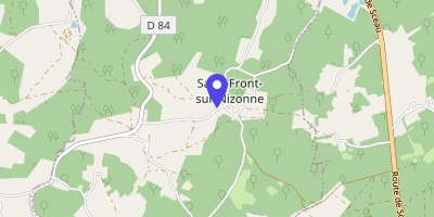 Carte OpenStreetMap — 170 route de la Nizonne, Saint-Front-sur-Nizonne
