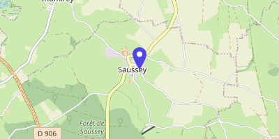 Carte OpenStreetMap — 2 rue de la Mairie, Saussey