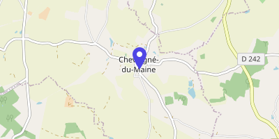 Carte OpenStreetMap — 17 rue des Cèdres, Chevaigné-du-Maine