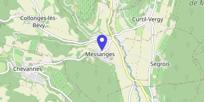 Carte OpenStreetMap — 15 Grande-Rue, Messanges