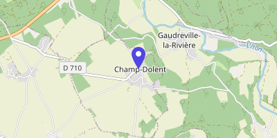 Carte OpenStreetMap — Place de la Mairie, Champ-Dolent