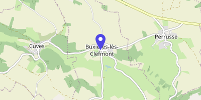 Carte OpenStreetMap — 4 rue de l'Église, Buxières-lès-Clefmont
