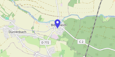 Carte OpenStreetMap — 28 route de Walbourg, Biblisheim