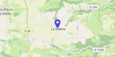 Carte OpenStreetMap — 1 place de la Mairie, La Villette