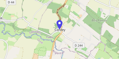 Carte OpenStreetMap — 2 rue Saint-André, Cordey