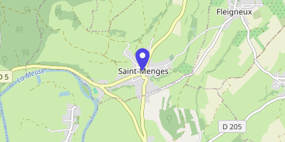 Carte OpenStreetMap — Place de la République, Saint-Menges