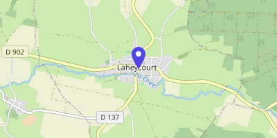 Carte OpenStreetMap — 2 rue Jules-Henriot, Laheycourt