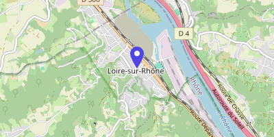 Carte OpenStreetMap — 471 rue Edmond-Cinquin, Loire-sur-Rhône
