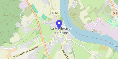 Carte OpenStreetMap — 1 place Henri-Malou, Arelaune-en-Seine