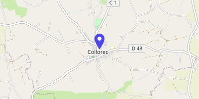 Carte OpenStreetMap — 2 place du 19-Mars 1962, Collorec