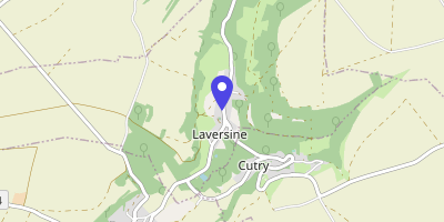 Carte OpenStreetMap — 25 rue Principale, Laversine