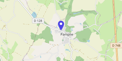 Carte OpenStreetMap — 66 rue de la Miochette, Pamplie
