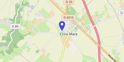 Carte OpenStreetMap — Le Bourg, Croix-Mare