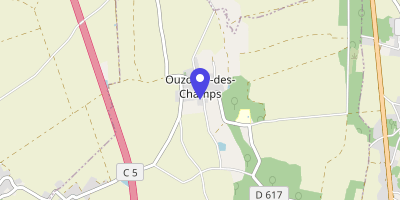 Carte OpenStreetMap — 3 place du Patis, Ouzouer-des-Champs