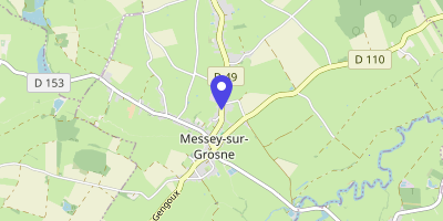 Carte OpenStreetMap — 37 rue de la Rièpe, Messey-sur-Grosne