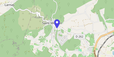 Carte OpenStreetMap — 18 voie Antique-Haute, Saint-Montan