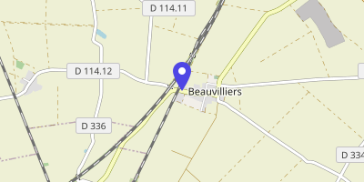 Carte OpenStreetMap — 3 rue de Paris, Beauvilliers