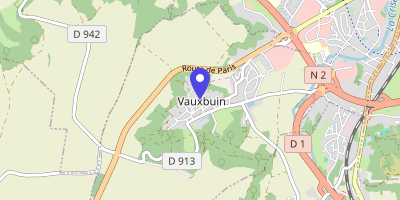 Carte OpenStreetMap — 232 rue de la Mairie, Vauxbuin