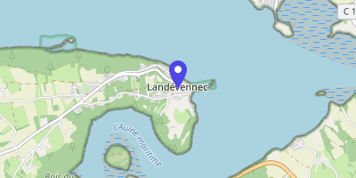 Carte OpenStreetMap — Place de la Mairie, Landévennec