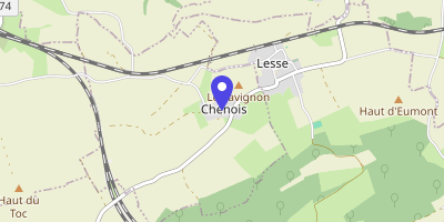 Carte OpenStreetMap — 27 rue du 12-Novembre-1944, Chenois