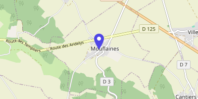 Carte OpenStreetMap — 8 rue de la Tuilerie, Mouflaines