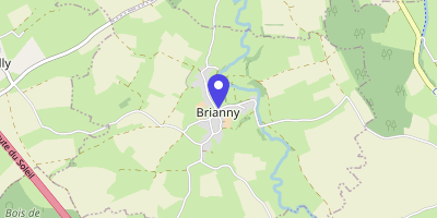 Carte OpenStreetMap — 1 rue de Braux, Brianny
