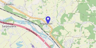 Carte OpenStreetMap — 33 rue de la Mairie, Argagnon