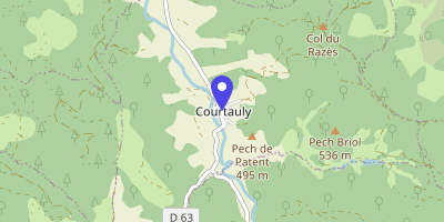 Carte OpenStreetMap — 3 rue de l'Église, Courtauly