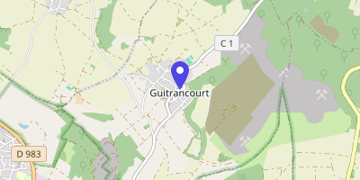 Carte OpenStreetMap — Place de la Mairie, Guitrancourt