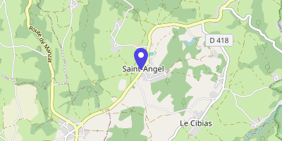 Carte OpenStreetMap — 1 place du Rempo, Saint-Angel