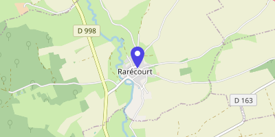 Carte OpenStreetMap — 9 rue de la Salle, Rarécourt