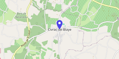 Carte OpenStreetMap — 2 le Bourg, Civrac-de-Blaye