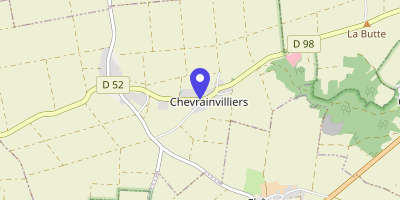 Carte OpenStreetMap — 10 rue du Gâtinais, Chevrainvilliers