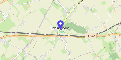 Carte OpenStreetMap — 60 rue du Château, Ebblinghem