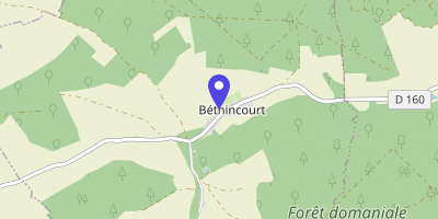 Carte OpenStreetMap — Place du 21-Juillet-1944, Béthincourt