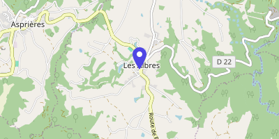 Carte OpenStreetMap — 45 rue de la Mairie, Les Albres
