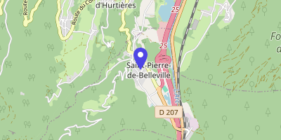 Carte OpenStreetMap — 35 route de la Corbière, Saint-Pierre-de-Belleville