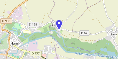 Carte OpenStreetMap — 36 rue Principale, Pithon