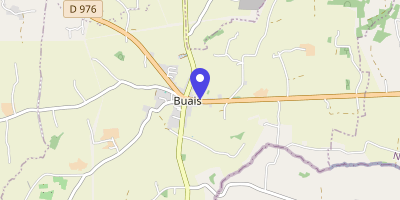 Carte OpenStreetMap — 23 route du Teilleul, Buais-les-Monts