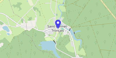 Carte OpenStreetMap — 6 rue de la Mairie, Saint-Bonnet-Tronçais