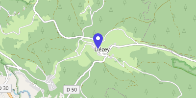 Carte OpenStreetMap — 4 place du Centre, Liézey