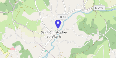Carte OpenStreetMap — 75 place Mathieu-de-la-Drôme, Saint-Christophe-et-le-Laris