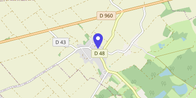 Carte OpenStreetMap — Rue de l'École, Rouilly-Sacey