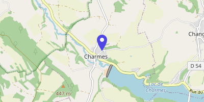 Carte OpenStreetMap — 15 rue des Sorbiers, Charmes