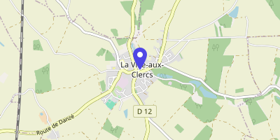 Carte OpenStreetMap — 4 place de la Mairie, La Ville-aux-Clercs