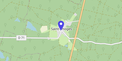 Carte OpenStreetMap — 1 place Notre-Dame-du-Chêne, Saint-Imoges