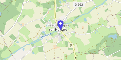 Carte OpenStreetMap — 1 route de Lorris, Beauchamps-sur-Huillard